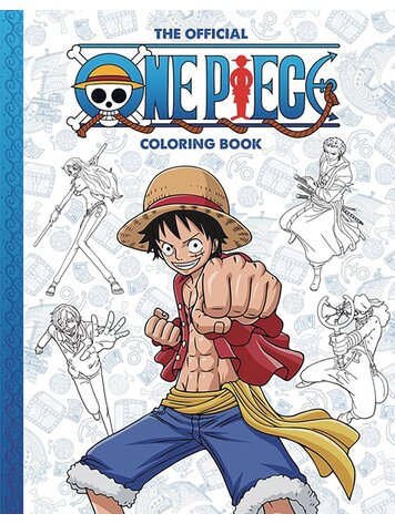 SCHOLASTIC INC. ONE PIECE OFFICIAL COLORING BOOK