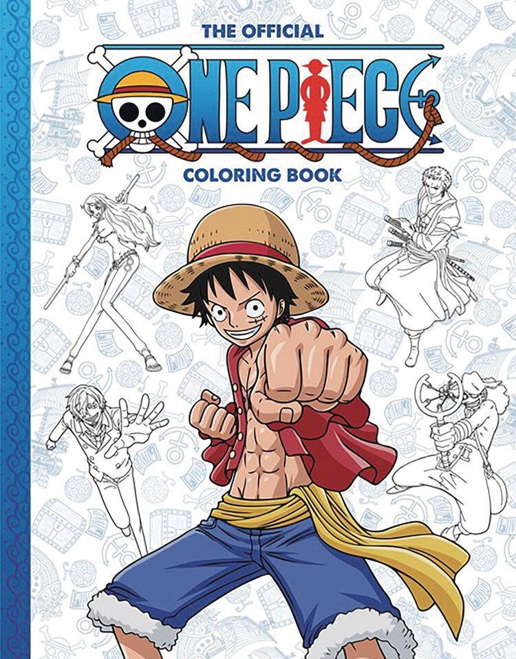 SCHOLASTIC INC. ONE PIECE OFFICIAL COLORING BOOK