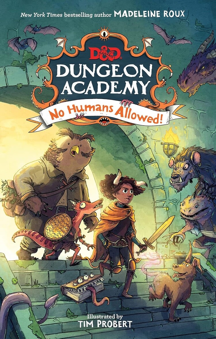 HARPER COLLINS PUBLISHERS D&D DUNGEON ACADEMY VOL 01 NO HUMANS ALLOWED