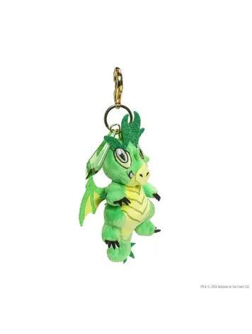D&D PLUSH CHARMS: GEM WYRMLING 50TH ANNIVERSARY: EMERALD