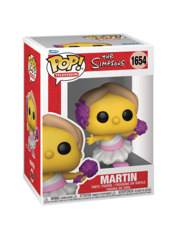 FUNKO POP TV SIMPSONS S10 MARTIN AS CALLIOPE VIN FIG