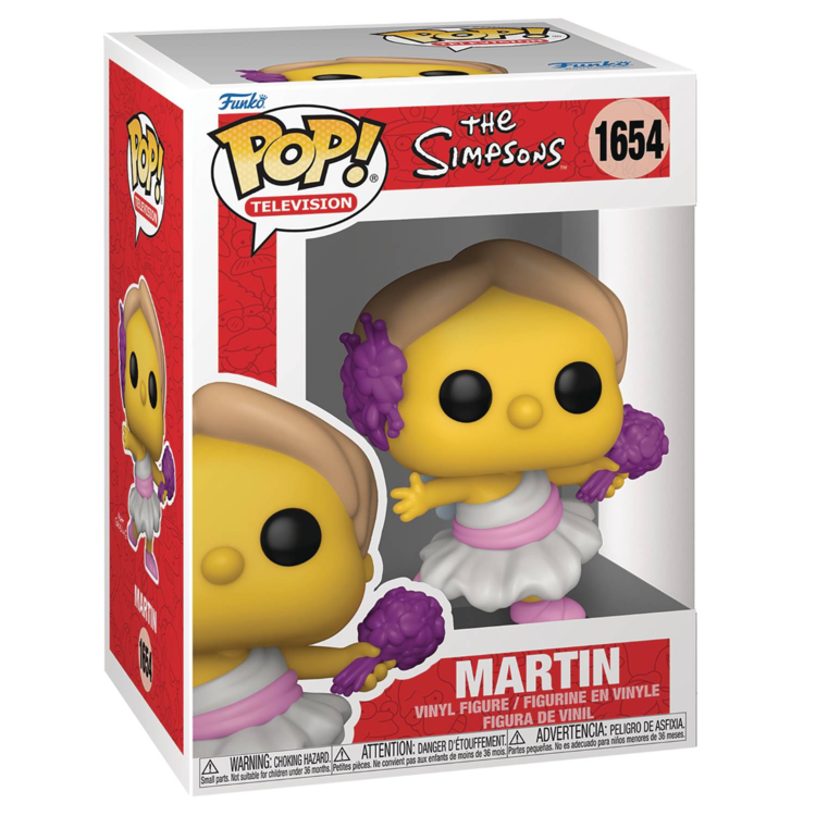 FUNKO POP TV SIMPSONS S10 MARTIN AS CALLIOPE VIN FIG