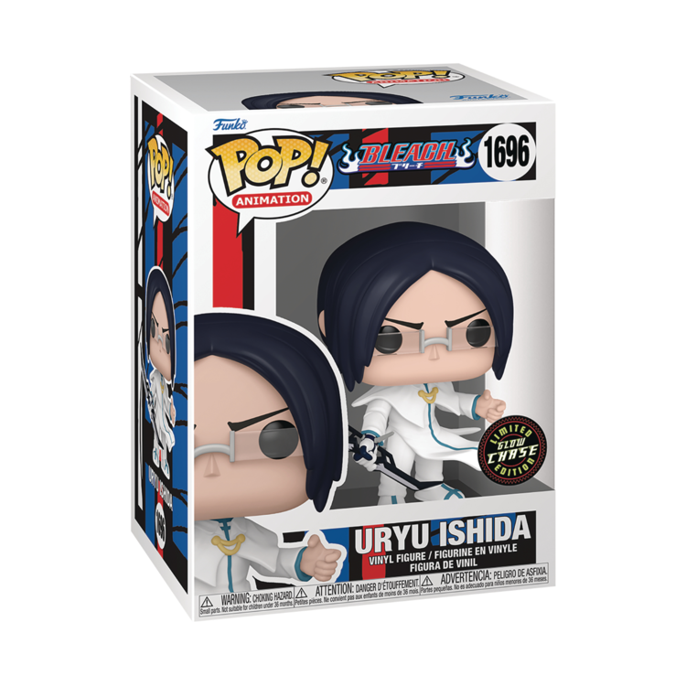 FUNKO POP ANIMATION BLEACH URYU VIN FIG GITD CHASE