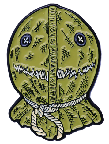 TRICK R TREAT SAM BURLAP ENAMEL PIN