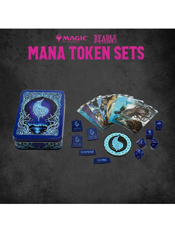 BEADLE & GRIMMS BEADLE AND GRIMM'S: MTG: BLUE MANA TOKEN SET
