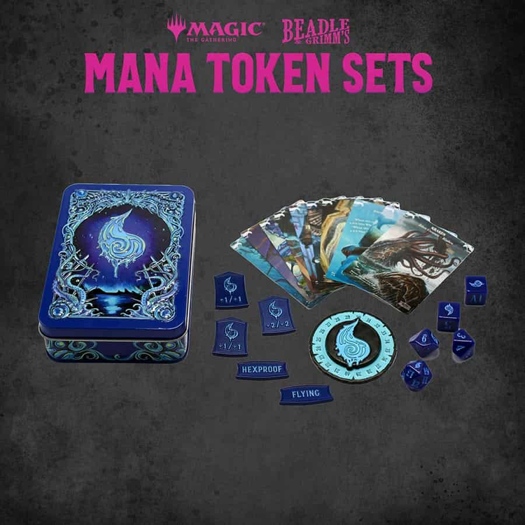 BEADLE & GRIMMS BEADLE AND GRIMM'S: MTG: BLUE MANA TOKEN SET