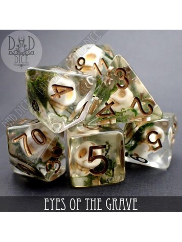 DND DICE EYES OF THE GRAVE RPG DICE SET