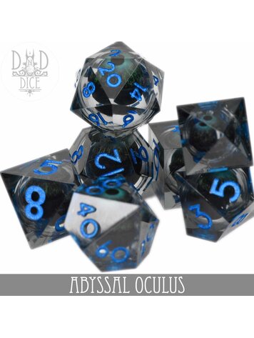 DND DICE ABYSSAL OCULUS LIQUID CORE RPG DICE SET