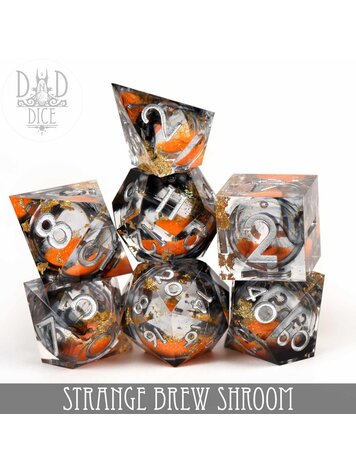 DND DICE STRANGE BREW: SHROOM LIQUID CORE RPG DICE SET