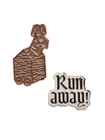 TROJAN RABBIT PIN SET