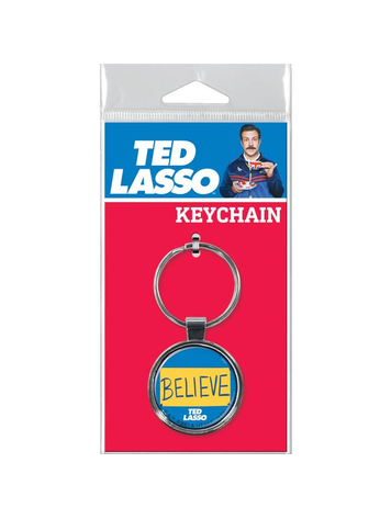 TED LASSO BELIEVE KEYCHAIN