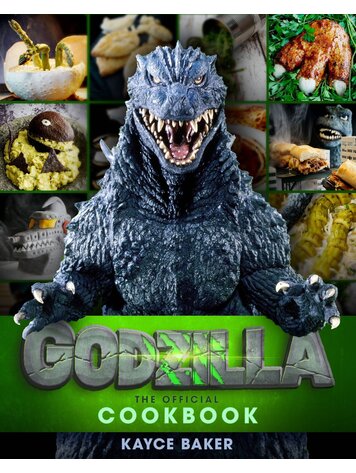 TITAN COMICS GODZILLA OFFICIAL COOKBOOK HC