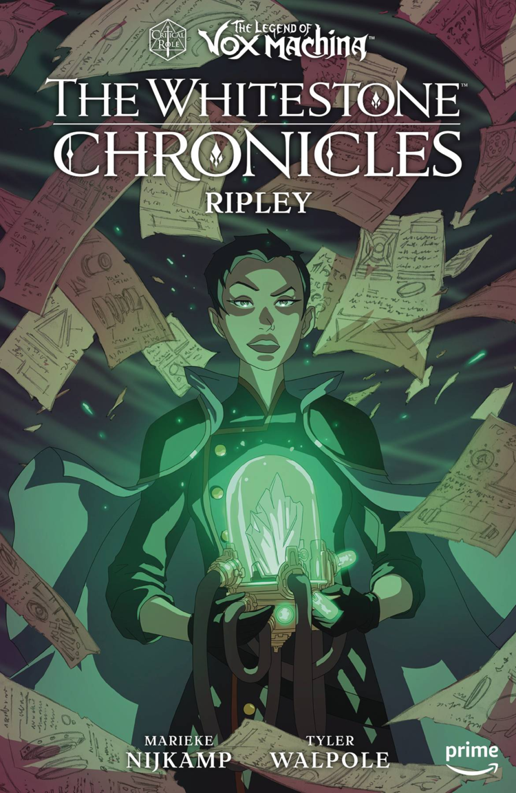 DARK HORSE COMICS CRITICAL ROLE LEGEND OF VOX MACHINA THE WHITESTONE CHRONICLES HC VOL 01 RIPLEY