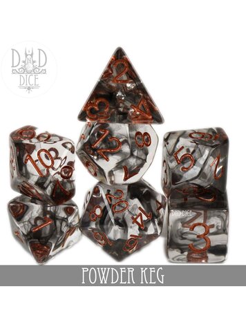 DND DICE POWDER KEG RPG DICE SET