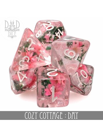 DND DICE COZY COTTAGE DAY - RPG DICE SET