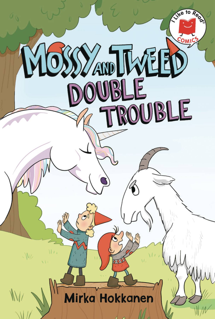 MOSSY & TWEED DOUBLE TROUBLE SC I LIKE TO READ COMICS