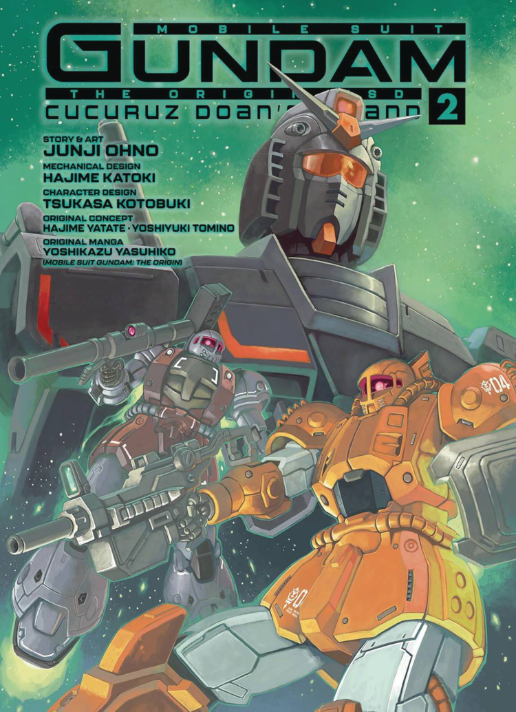 KODANSHA COMICS MOBILE SUIT GUNDAM THE ORIGIN MSD CUCURUZ DOAN'S ISLAND HC GN VOL 02