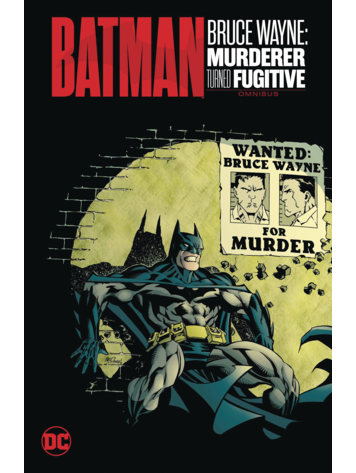 DC COMICS BATMAN BRUCE WAYNE MURDERER TURNED FUGITIVE OMNIBUS HC