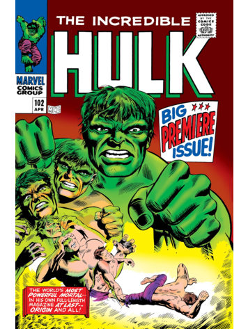 MARVEL COMICS MIGHTY MARVEL MASTERWORKS THE INCREDIBLE HULK GN TP VOL 04 LET THERE BE BATTLE ORIGINAL COVER [DM ONLY]