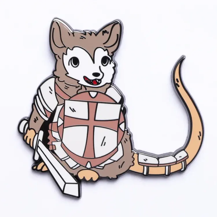 HYMGHO HYMGHO QUEST'S REWARD FINE ART PINS VICTOR SIVERFUR OPOSSUM FIGHTER