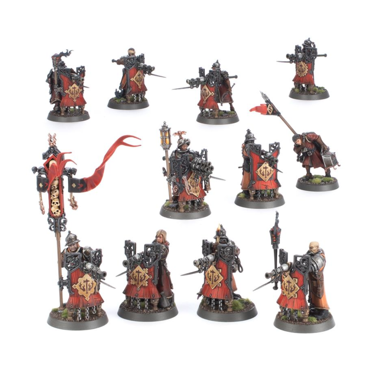 GAMES WORKSHOP WARHAMMER AGE OF SIGMAR CITIES OF SIGMAR FREEGUILD FUSILIERS