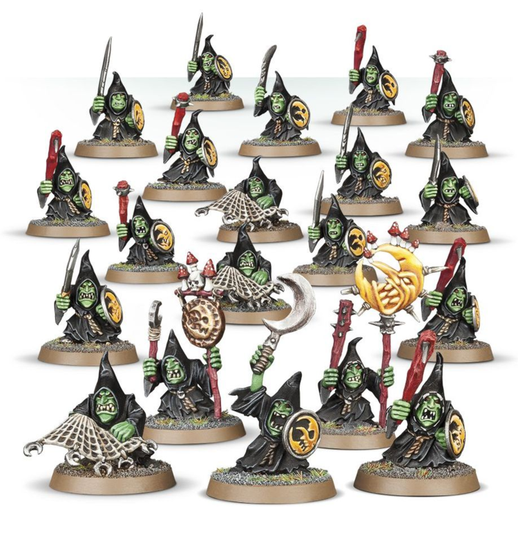 GAMES WORKSHOP WARHAMMER AGE OF SIGMAR GLOOMSPITE GITZ STABBAS