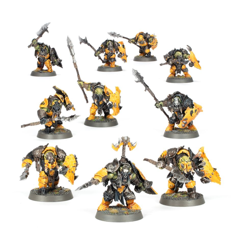 GAMES WORKSHOP WARHAMMER AGE OF SIGMAR ORRUK WARCLANS ORRUK ARDBOYZ