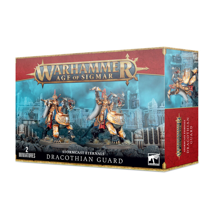 GAMES WORKSHOP WARHAMMER AGE OF SIGMAR STORMCAST ETERNALS DRACOTHIAN GUARD