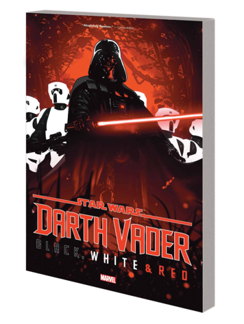 MARVEL COMICS STAR WARS DARTH VADER BLACK, WHITE & RED TP
