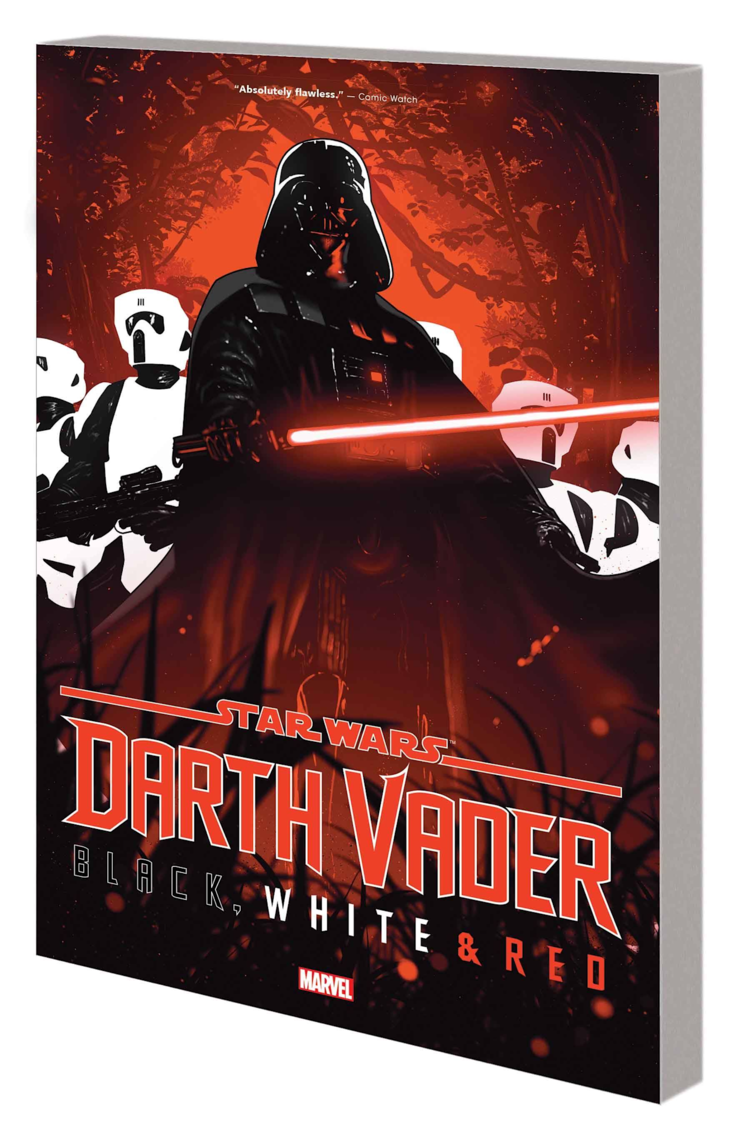 MARVEL COMICS STAR WARS DARTH VADER BLACK, WHITE & RED TP