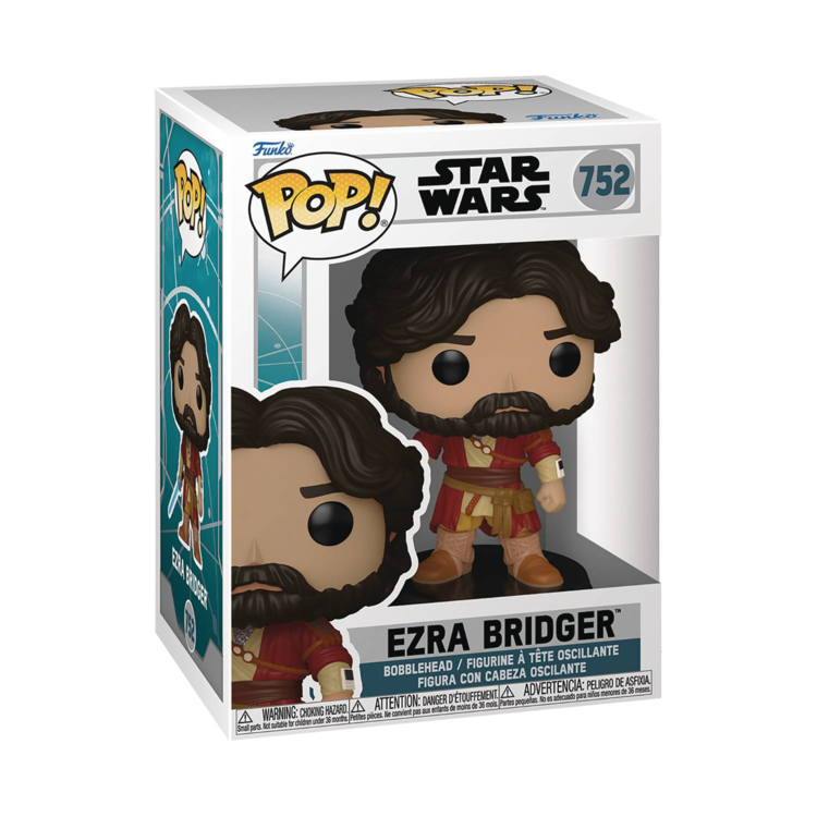 FUNKO POP STAR WARS AHSOKA S3 EZRA BRIDGER FIG