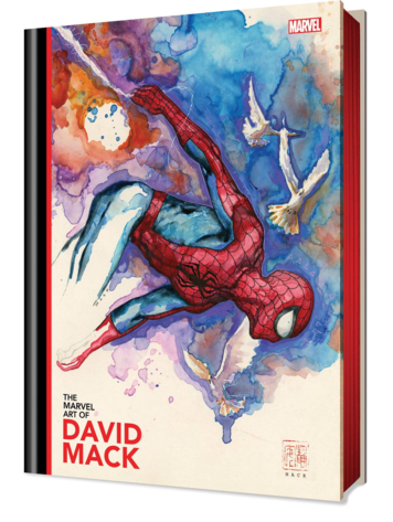THE MARVEL ART OF DAVID MACK HC
