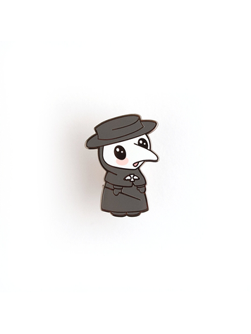 PLAGUE DOCTOR ENAMEL PIN