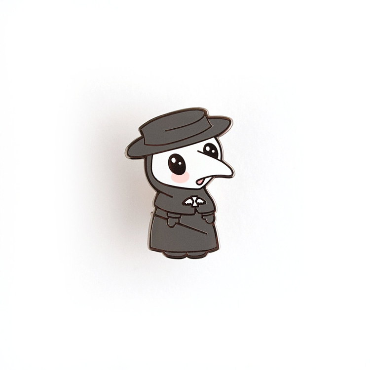 PLAGUE DOCTOR ENAMEL PIN