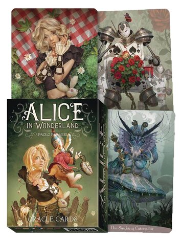 LLEWELLYN PUBLICATIO ALICE IN WONDERLAND ORACLE TAROT DECK