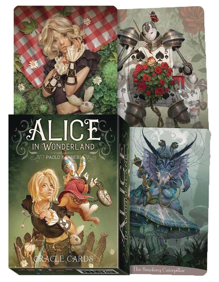 LLEWELLYN PUBLICATIO ALICE IN WONDERLAND ORACLE TAROT DECK