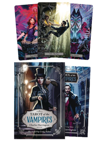 LLEWELLYN PUBLICATIO TAROT OF THE VAMPIRES DECK