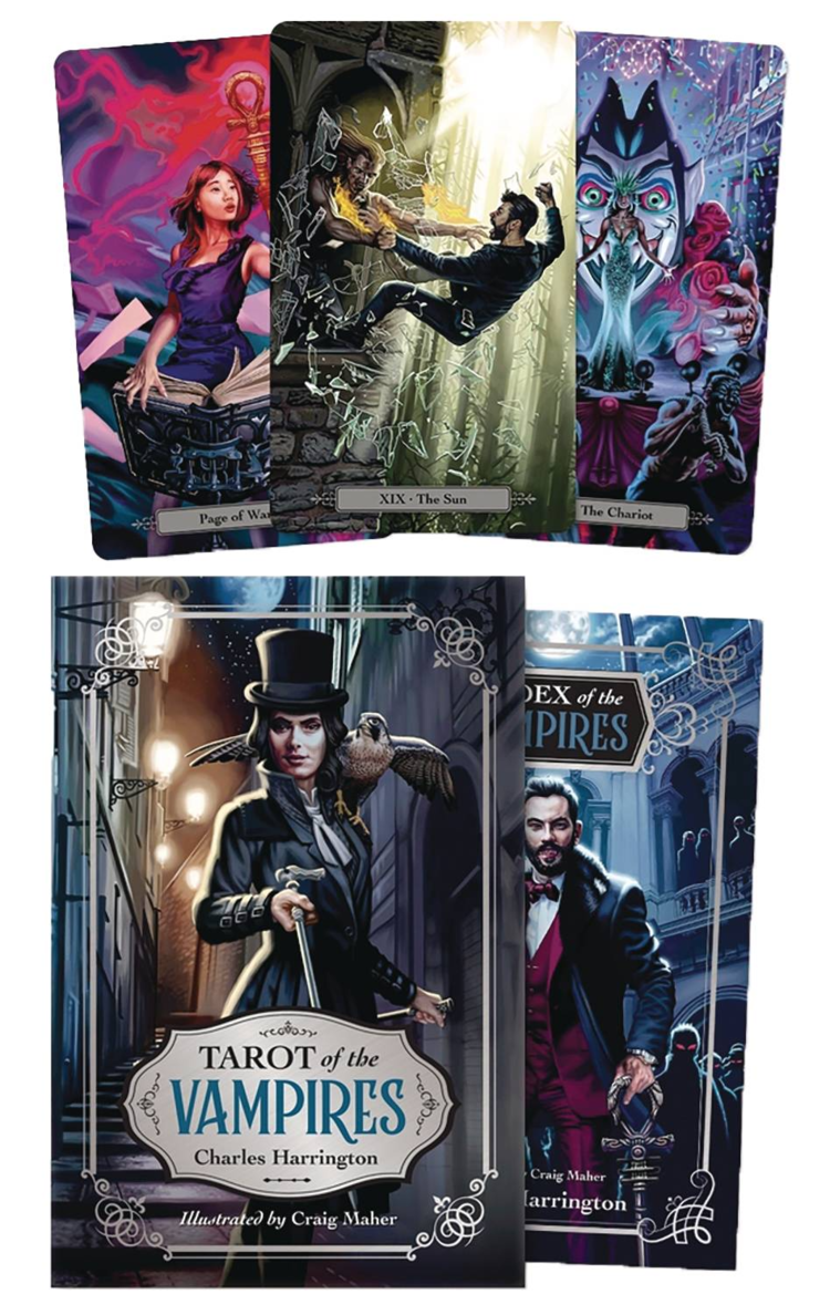 LLEWELLYN PUBLICATIO TAROT OF THE VAMPIRES DECK