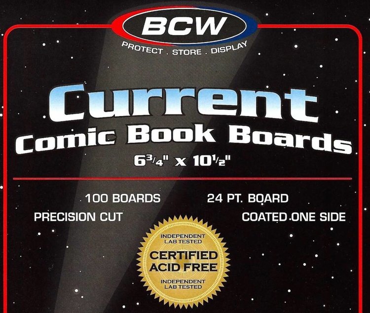 BCW CURRENT BOARDS  100CT