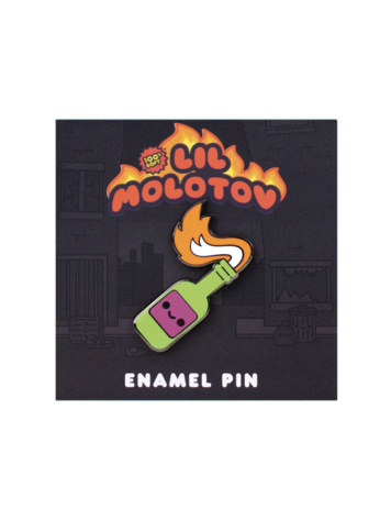 LIL MOLOTOV .9IN ENAMEL PIN
