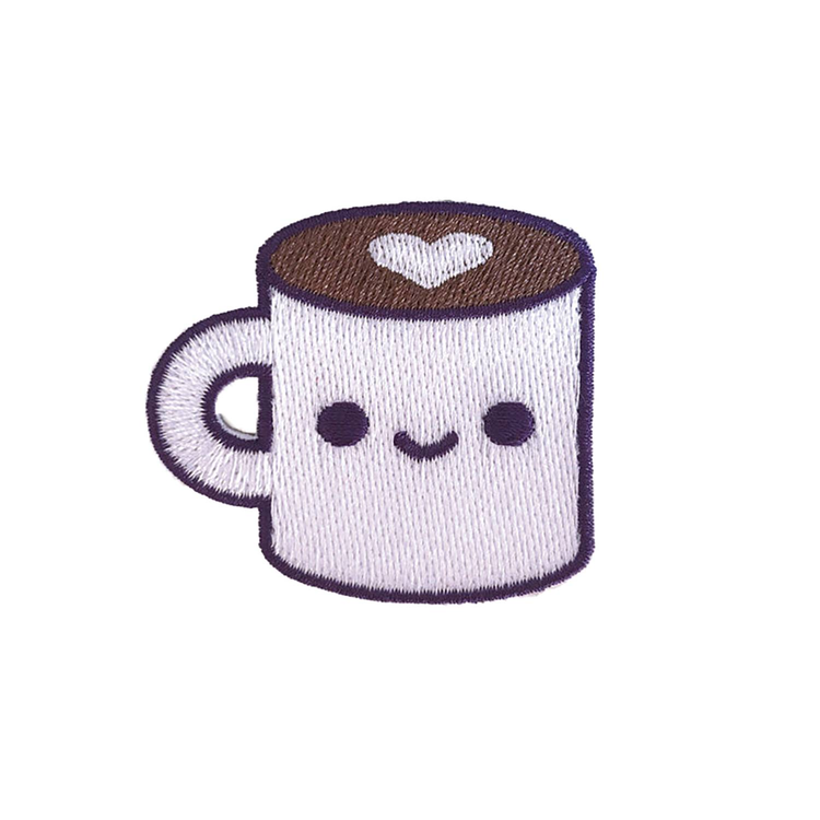 COFFEE LUV 2IN STICKER PATCH