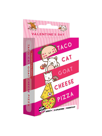 TACO CAT GOAT CHEESE PIZZA: VALENTINE'S DAY EDITION