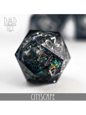 DND DICE CITYSCAPE - LIQUID CORE