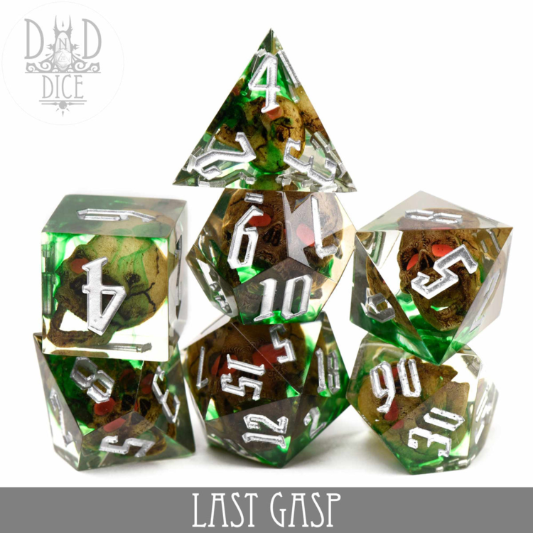 DND DICE LAST GASP - HOMEMADE