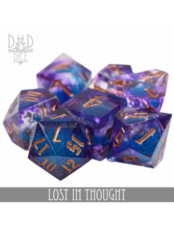 DND DICE LOST IN THOUGHT - LIQUID CORE