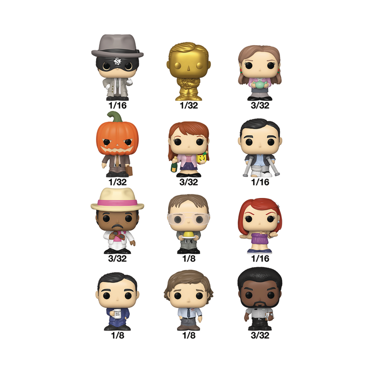 FUNKO BITTY POP SINGLES THE OFFICE BMB