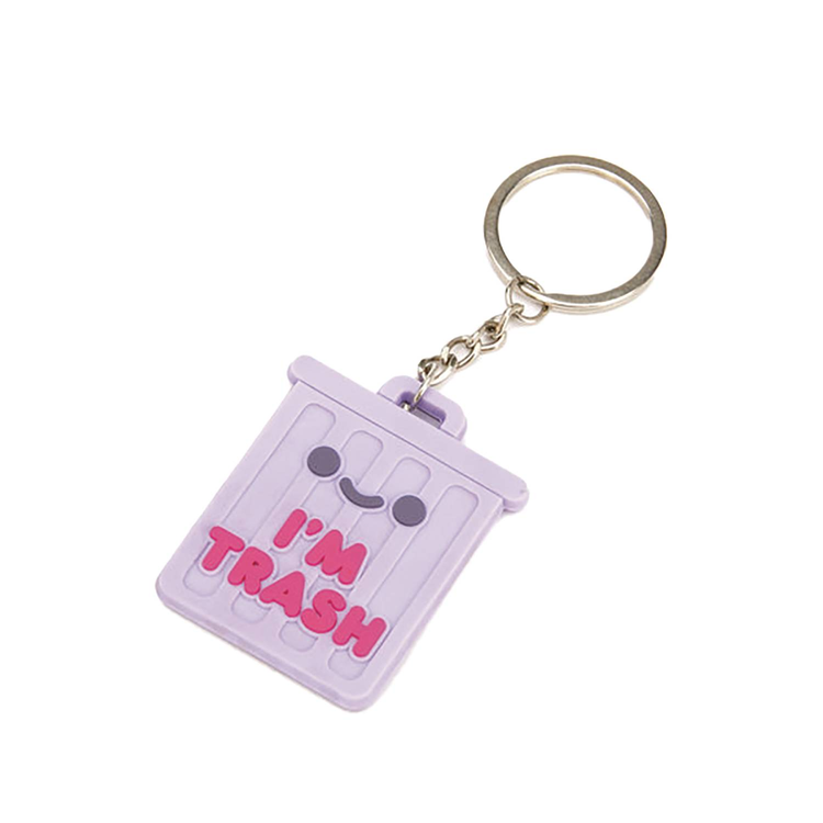 IM TRASH PVC KEYCHAIN