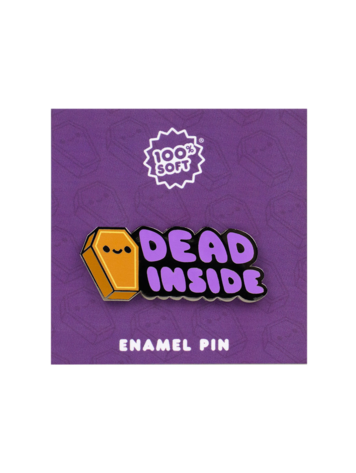 DEAD INSIDE 1.75IN ENAMEL PIN