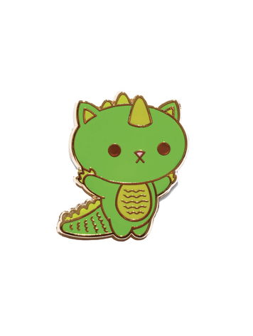 KAIJU KITTIES BOOMU 1IN ENAMEL PIN