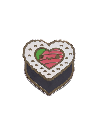 SUSHI LUV 1IN ENAMEL PIN